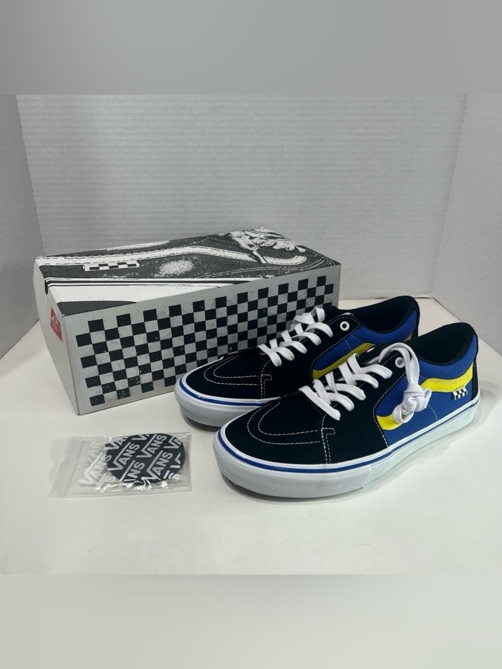 VANS Skate SK8-low off the wall skateboarding shoes pop Cush men’s size 11 NWT